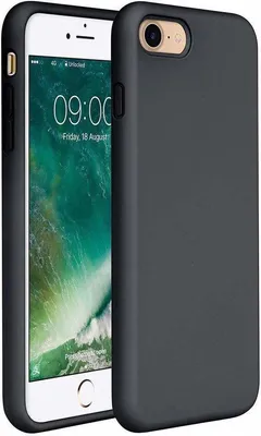 Produktbild von Go Go Gadget - „Schwarze Silikonhülle für Apple iPhone 7/8“