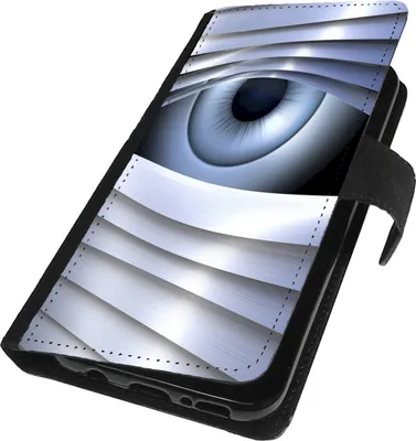 Produktbild von Handy Hülle für Samsung Galaxy A20e Book Case Schutzhülle Tasche Slim Flip Cover Etui Klapphülle Auge Bild 142