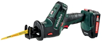 Immagine prodotto di Metabo Akku Säbelsäge SSE 18 LTX Compact Sägeblatt drehbar 180°