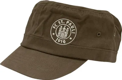 Produktbild von FC St. Pauli - Kappe Army Logo - braun