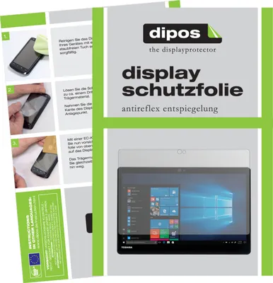Produktbild von 2x Schutzfolie für Dynabook Portege X30T-E-109 matt Displayschutzfolie Folie Display Schutz dipos