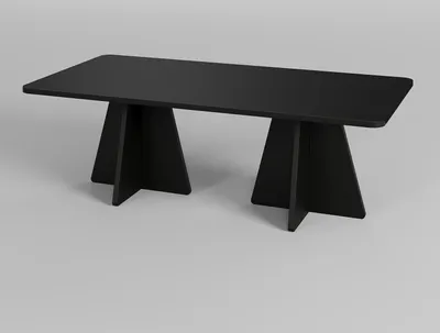 Produktbild von Skye Decor, Mushroom - Black, Couchtische, Schwarz, 120 x 40 x 60 cm