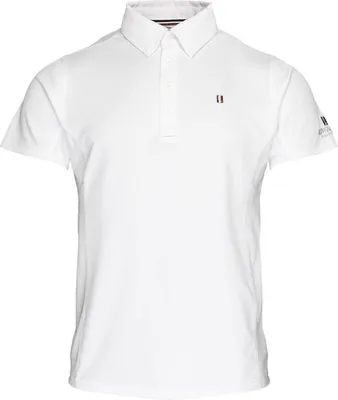 Produktbild von Kingsland Classic Turniershirt kurzarm Herren, Größe:L, Farbe Kingsland:weiß