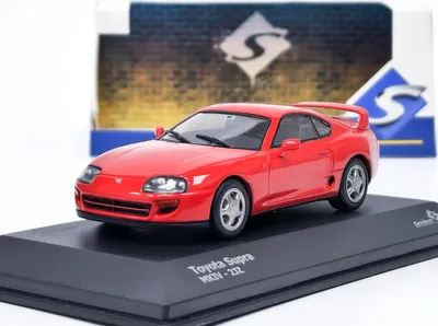 Zdjęcie produktu dla Toyota Supra MK IV (2001) czerwona - SOLIDO 1:43