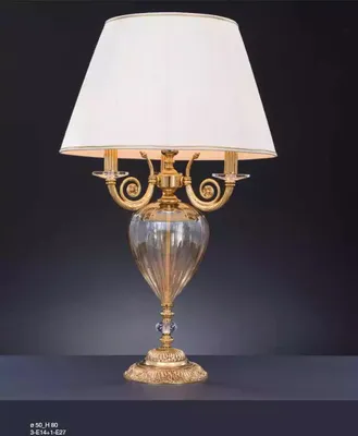 Obrázok produktu pre Luxuriöse Tischleuchte Art déco Stil Kronleuchte Tisch Lampe Kristall Leuchte