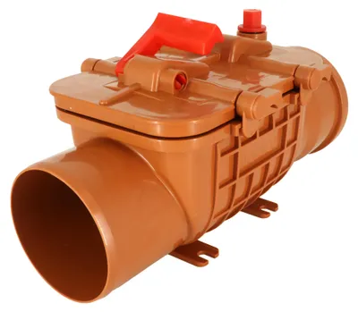 Produktbild von Doppel Rückstauklappe Rattenschutz Ø DN110 Rückstauverschluss Drainage