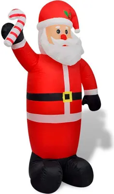 Produktbild von vidaXL Aufblasbarer Weihnachtsmann 240 cm