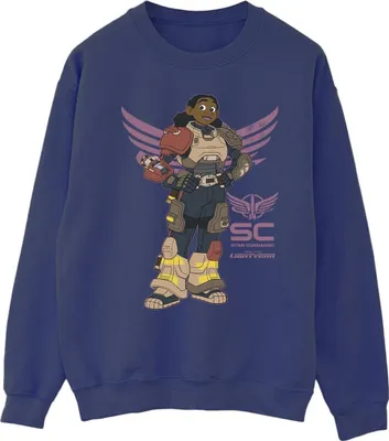 Image de Disney - Sweat-shirt « Lightyear Star Command » pour homme BI34800 (XL) (bleu marine)