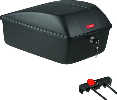Produktbild von KLICKfix Box, Hinten, Fahrrad-Topcase, Schwarz, 12 l, 10 kg, 350 mm