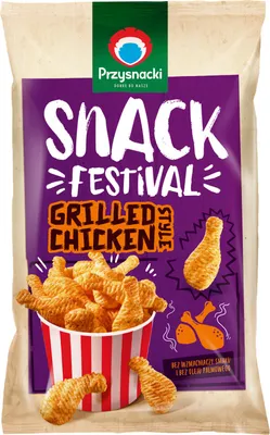 Obrázok produktu pre Snack Festival Przysnacki o smaku grillowanego kurczaka 110 g
