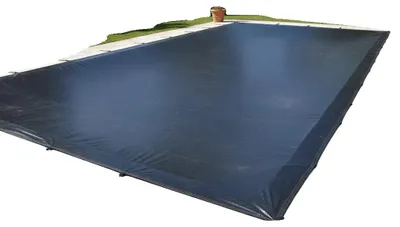 Obrázok produktu pre Kryt na bazén, odolný materiál, energeticky úsporný, čierny