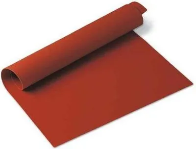 Obrázek produktu pro Silikomart 23.001.00.0062, Pečicí podložka, Obdélníkový, Silikon, Červená, 1 kusů, 400 mm