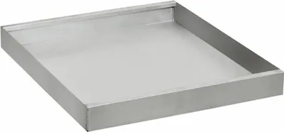 Produktbild von Dichtgeschweißter Wannenboden / Auffangwanne für Gefahrstoffschrank mit 50cm Breite | 10 Liter, HxBxT 5x41,5x47cm | Verzinkt