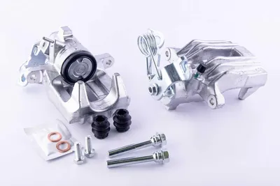 Produktbild von HELLA 8AN 355 783-691 Bremssattel Hinten Links für VW PASSAT Variant (3B6) PASSAT Variant (3B5) PASSAT (3B3) für AUDI A6 Avant (4B5, C5) A6 Limousine