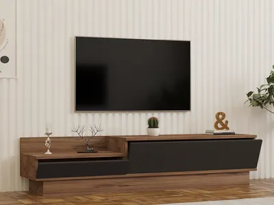 Produktbild von Skye Decor, Asır, Fernsehtisch, Atlantische Kiefer, 100 % MELAMINBESCHICHTETE SPANPLATTEN, 160 x 35 x 35 cm
