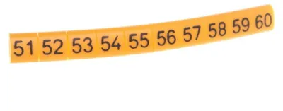Produktbild von Drahtmarkierer OZ-0/51-60 E04ZP-01020101600 /100 Stück/