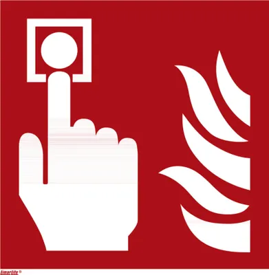 Produktbild von Brandschutzzeichen Brandmelder, Typ: 14150
