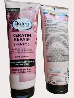 Produktbild von Balea Shampoo Professional - Keratin Repair - Haarshampoo - Haarpflege - 2 x 250 ml.