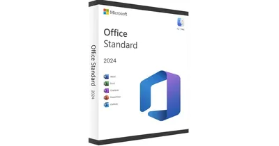 Produktbild von Microsoft Office 2024 Standard für Mac - Vollversion, Dauerlizenz