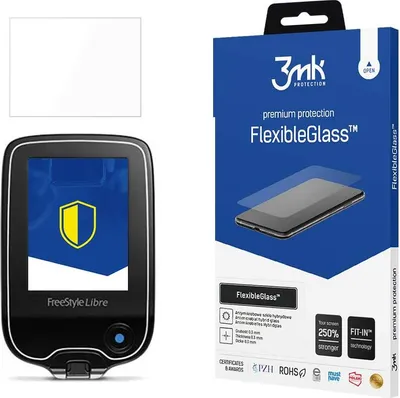 Obrázek produktu pro 3mk Display Hybrid Glass FlexibleGlass pro FreeStyle Libre 0,3 mm 7H