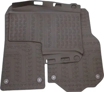Produktbild von Original VW Crafter 2017-2026 Allwetterfußmattenset vorne schwarz
