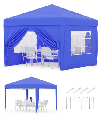 Produktbild von Pavillon, wasserdichtes Material, einfache Montage, blau