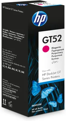 Produktbild von M0H55AE HP GT52 TIJ 2.x Tinte magenta