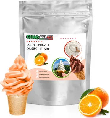 Immagine prodotto di Polvere di gelato soft danese all'arancia 10 kg