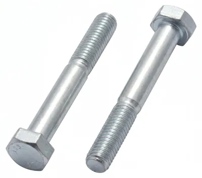 Produktbild von Sechskantschrauben M10x110 Verzinkt 10 Stück DIN 931 Maschinenschrauben