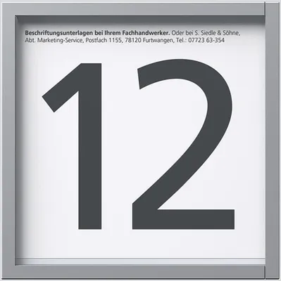 Produktbild von SIEDLE Infomodul si 99x99x26mm IM612-0SM