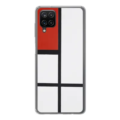 Produktbild von MuchoWow® Handyhülle Schutzhülle Hülle für Samsung Galaxy A12 Komposition - Piet Mondrian Silikon Softcase Handy Hülle - Bild