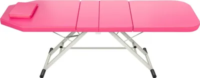 Immagine prodotto di Lettino da massaggio, design portatile, cuscino rimovibile, rosa