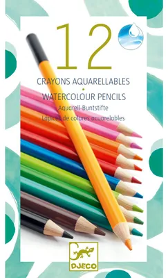 Image de Crayons de couleur aquarelle, Djeco