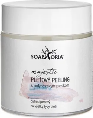 Obrázek produktu pro Soaphoria Pleťový peeling s růžovým polynéským pískem 100 ml
