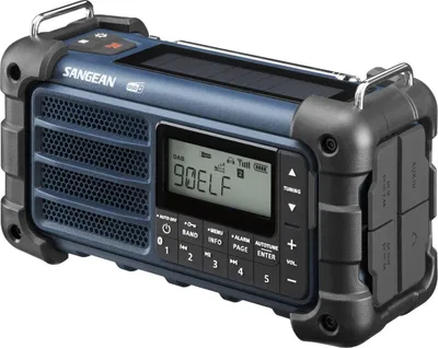 Produktbild von Sangean MMR-99 DAB blau Notfall/Kurbel/Solar Radio