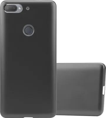 Image de Cadorabo Housse pour HTC Desire 12 PLUS Housse en gris Housse téléphone portable TPU Silicone Etui Cover Case