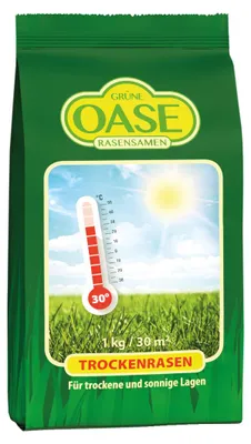 Produktbild von Grüne Oase Rasensamen Trockenrasen 1 kg