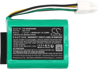 Immagine prodotto di TECHTEK Batteria compatibile con [Nihon Kohden] PVM-4000, PVM-4331, PVM-4351, PVM-4361, PVM-4731, PVM-4733, PVM-4751, PVM-4753, PVM-4761, PVM-4761K s