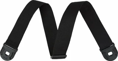 Zdjęcie produktu dla Fender Quickgrip Poly BK Black Polypro Tekstylne gitarowe pasy