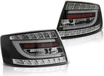 Produktbild von LED Lightbar Rückleuchten für Audi A6 C6 4F Limo Bj. 04-08 Schwarz 7-PIN