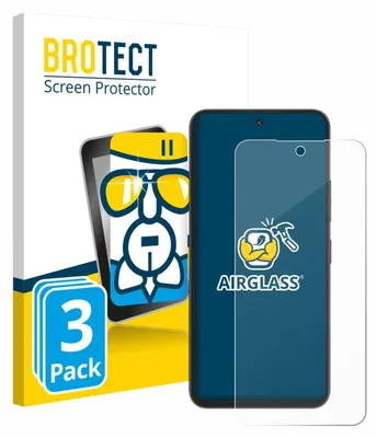 Produktbild von 3x BROTECT Schutzglas für Telekom T Phone 3 Pro Schutzfolie Panzer Folie Glas Display Schutz klar