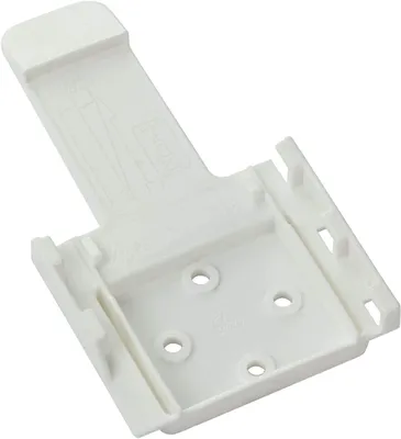 Image de Support de cale de frein pour cale de frein sous roue PVC, blanc