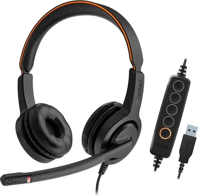 Immagine prodotto di Cuffie con microfono Axtel AXH-V40UCD Nero