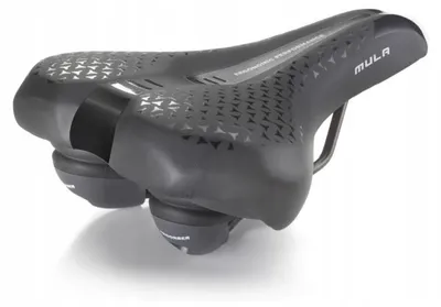Image de Selle Monte Grappa Mula Plus, selle de ville, noire