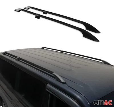 Obrázok produktu pre Strešné nosiče pre Mercedes Vito W639 W447 2003-2025 L1 krátke hliníkové čierne, Obrázok generovaný UI
