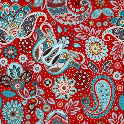 Obrázok produktu pre Vonkajší DEKOSTOFFE OXFORD - Folklórny vzor 2 I DR159