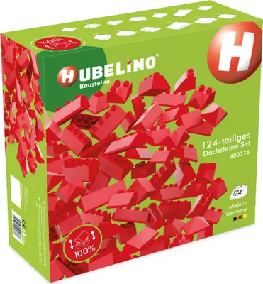 Obrázok produktu pre Hubelino 124-dielna sada strešných škridiel