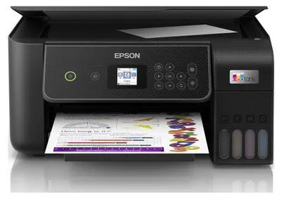 Produktbild von EPSON EcoTank ET-2870 3 in 1 Tintenstrahl-Multifunktionsdrucker schwarz