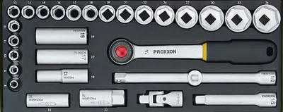 Immagine prodotto di Proxxon 23 000 Set di chiavi a bussola 29 pz