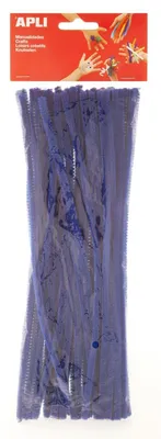Productafbeelding van Pijpenreiniger blauw, 50 stuks, Ø 6 mm x 300 mm